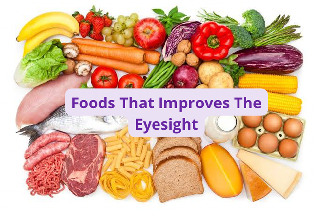 6 Foods That Improves The Eyesight