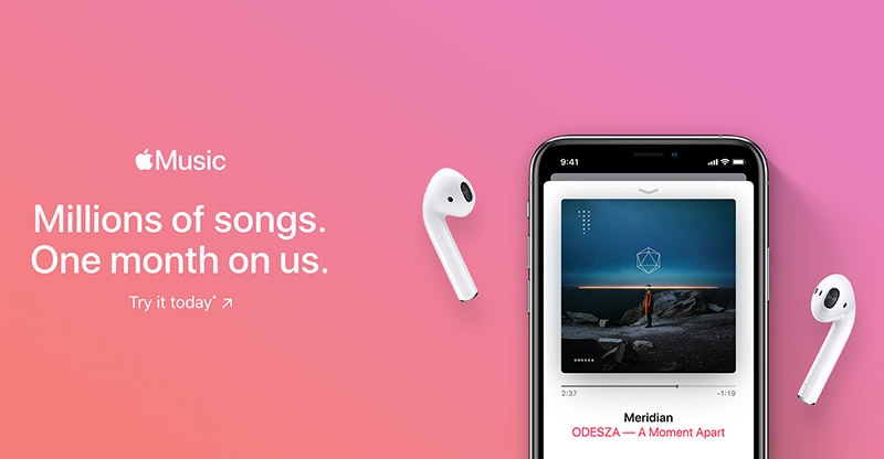 Apple Music's Free-trial Period has Now Been Reduced to Less Than That of Spotify.