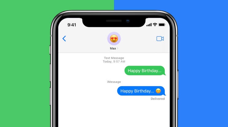 How To Force Send iMessage As Text Message.