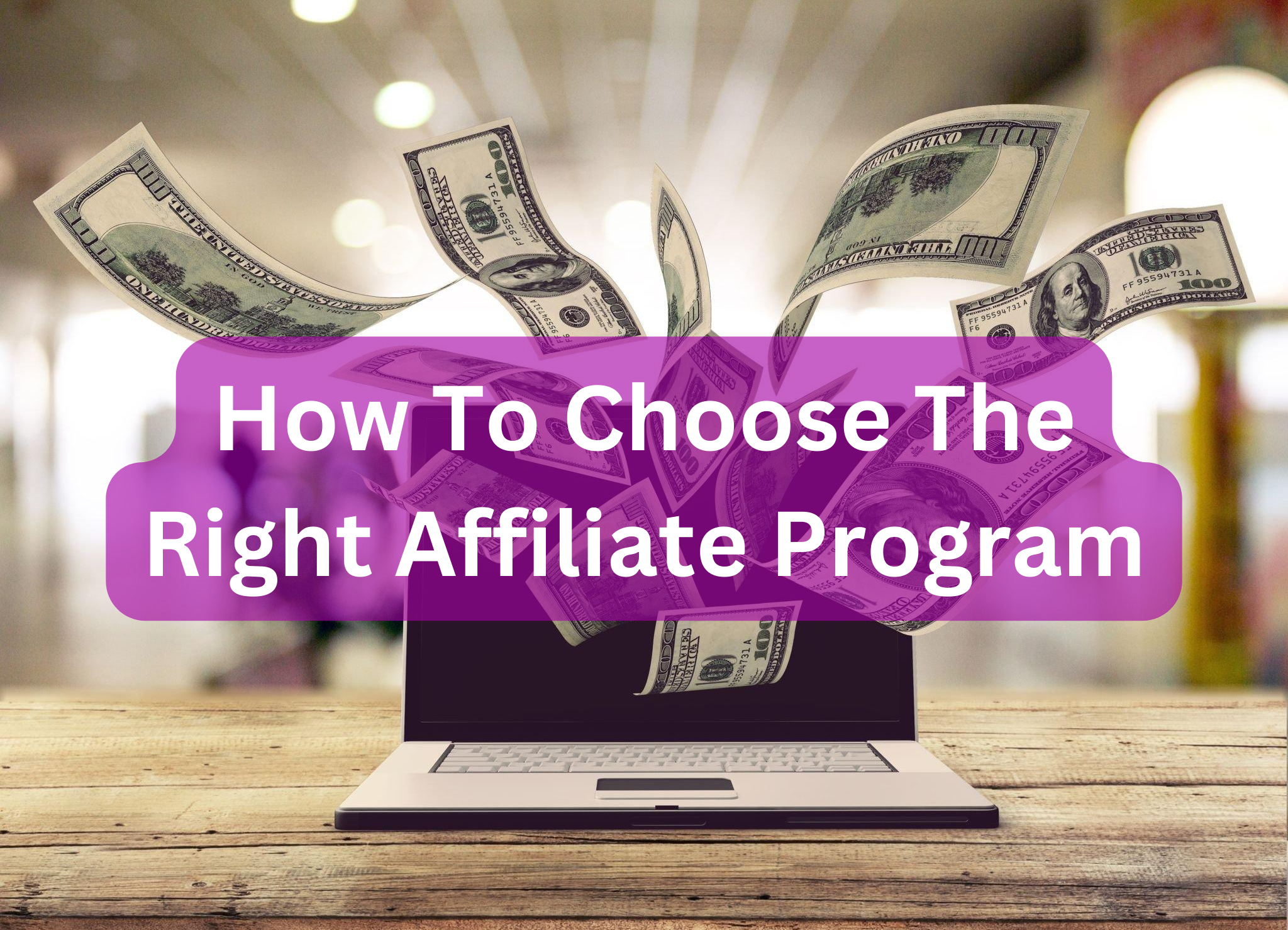 How To Choose The Right Affiliate Program