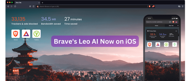 Brave's Leo AI Now on iOS