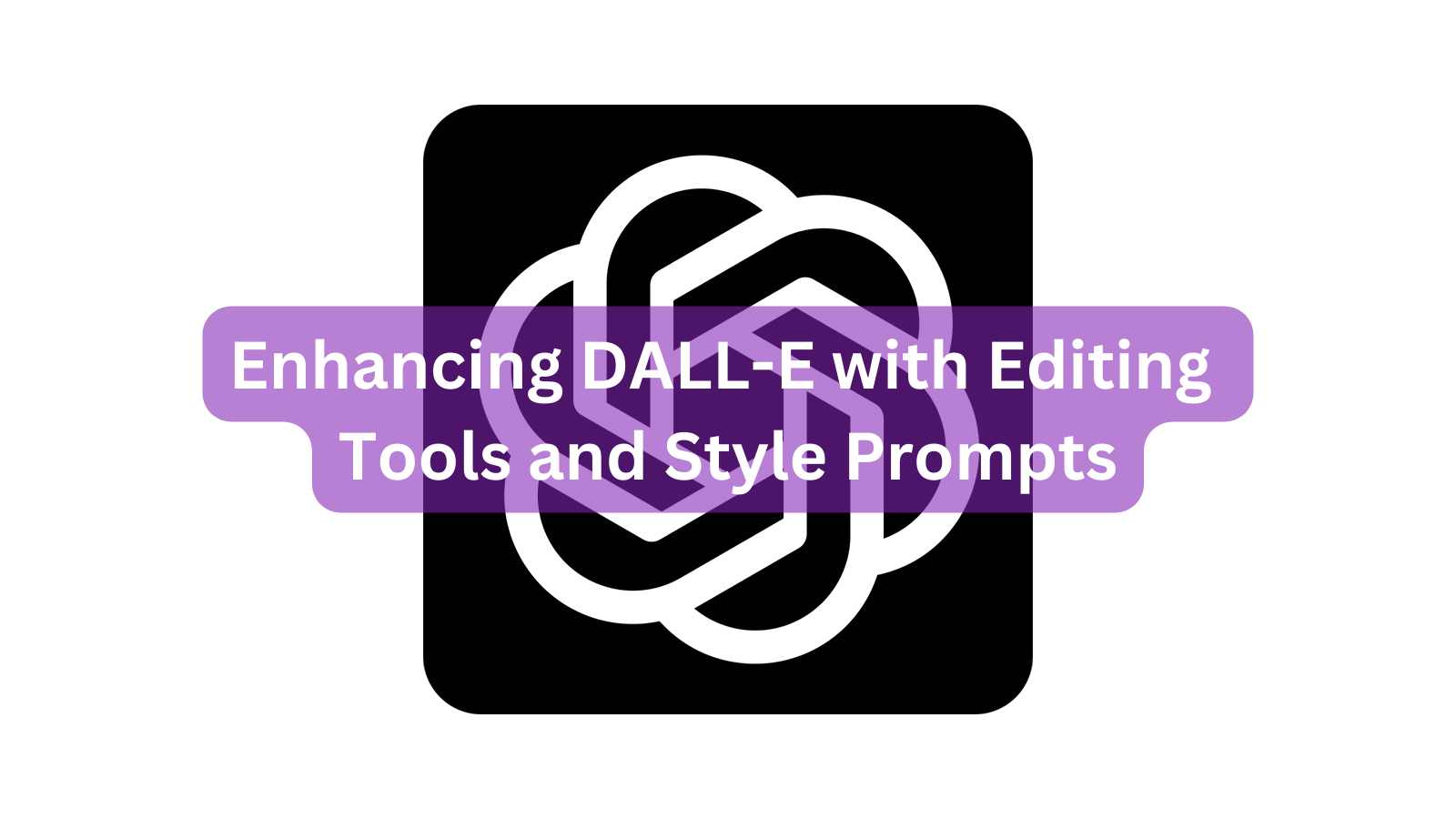 Enhancing DALL-E with Editing Tools and Style Prompts
