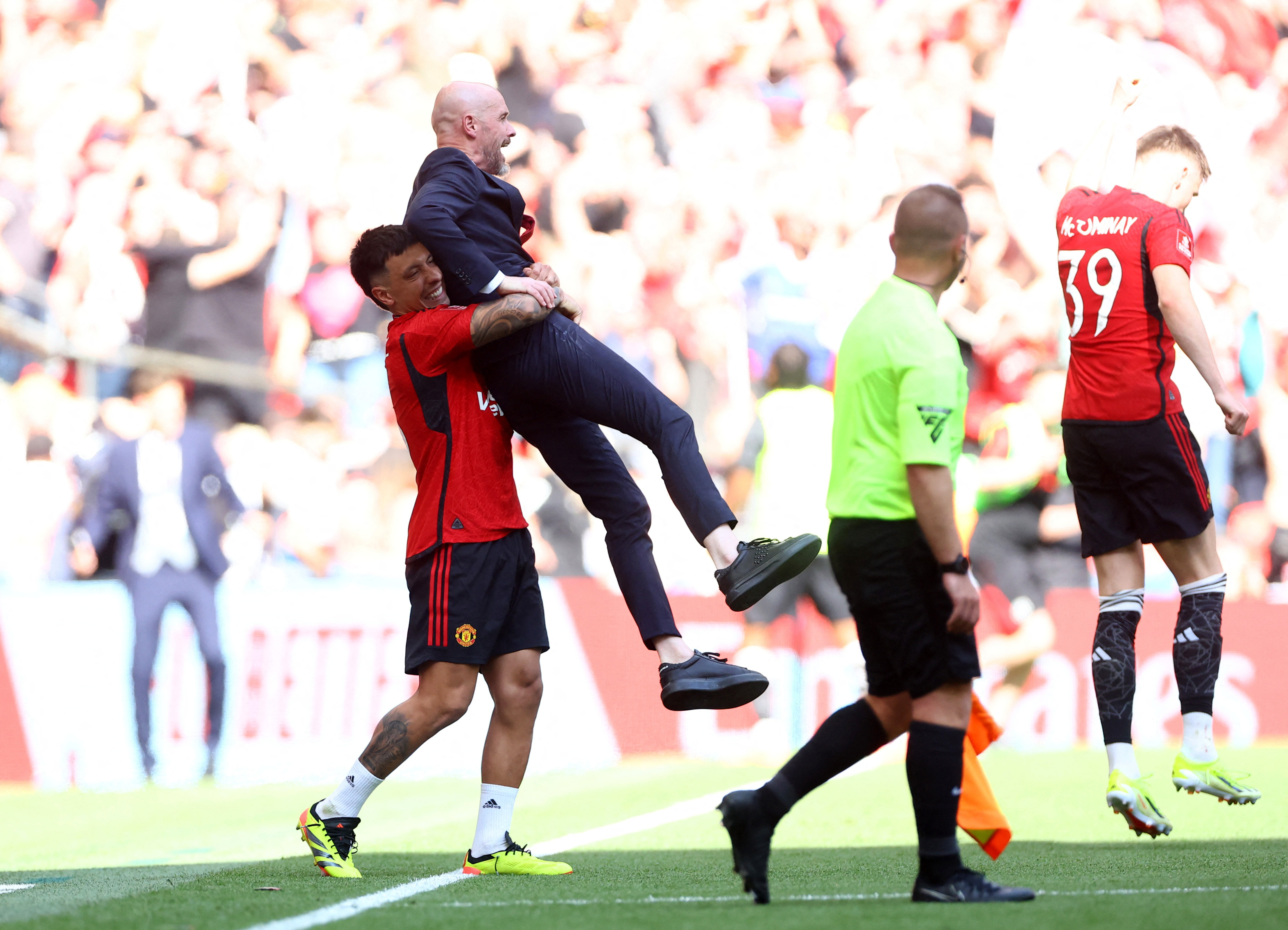 VIDEO: Manchester United 2 – 1 Manchester City Highlights |Watch Now | FA Cup (Final)