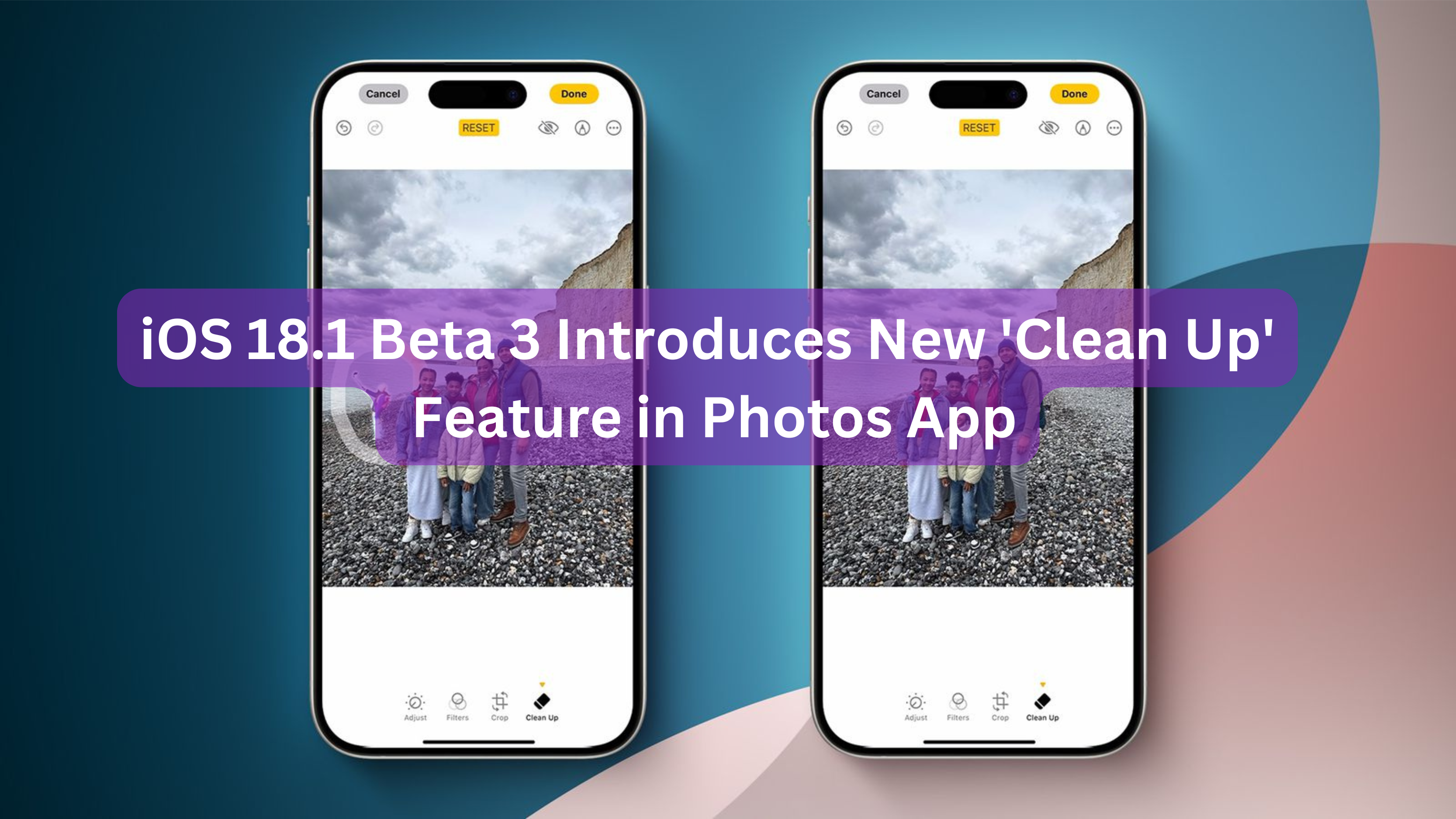 iOS 18.1 Beta 3 Introduces New 'Clean Up' Feature in Photos App