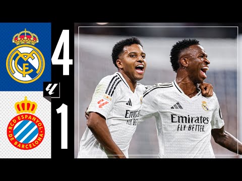 VIDEO: Real Madrid 4 – 1 Espanyol Highlights |Watch Now | La Liga