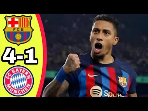 VIDEO: Barcelona 4 - 1 Bayern Minich Highlights |Watch Now | Champions League