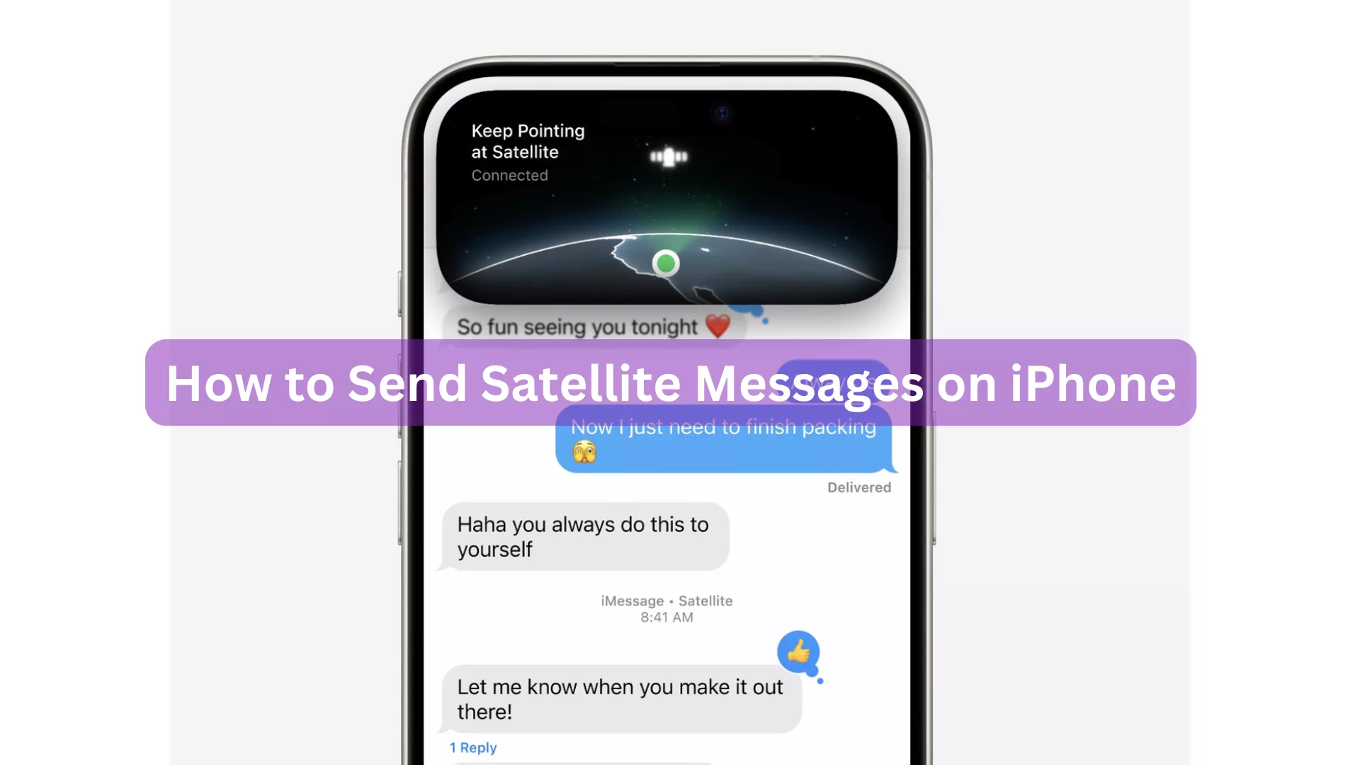 How to Send Satellite Messages on iPhone
