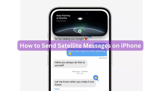 How to Send Satellite Messages on iPhone