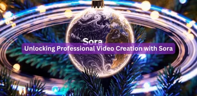 Unlocking Professional Video Creation with Sora