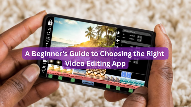 A Beginner’s Guide to Choosing the Right Video Editing App