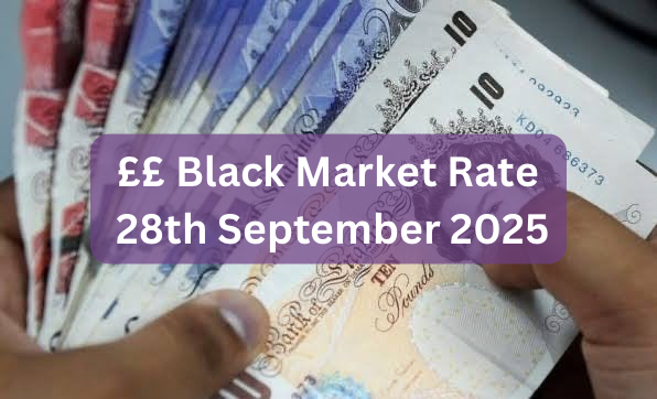 Pounds To Naira Black Market Exchange Rate Today 28th September, 2025