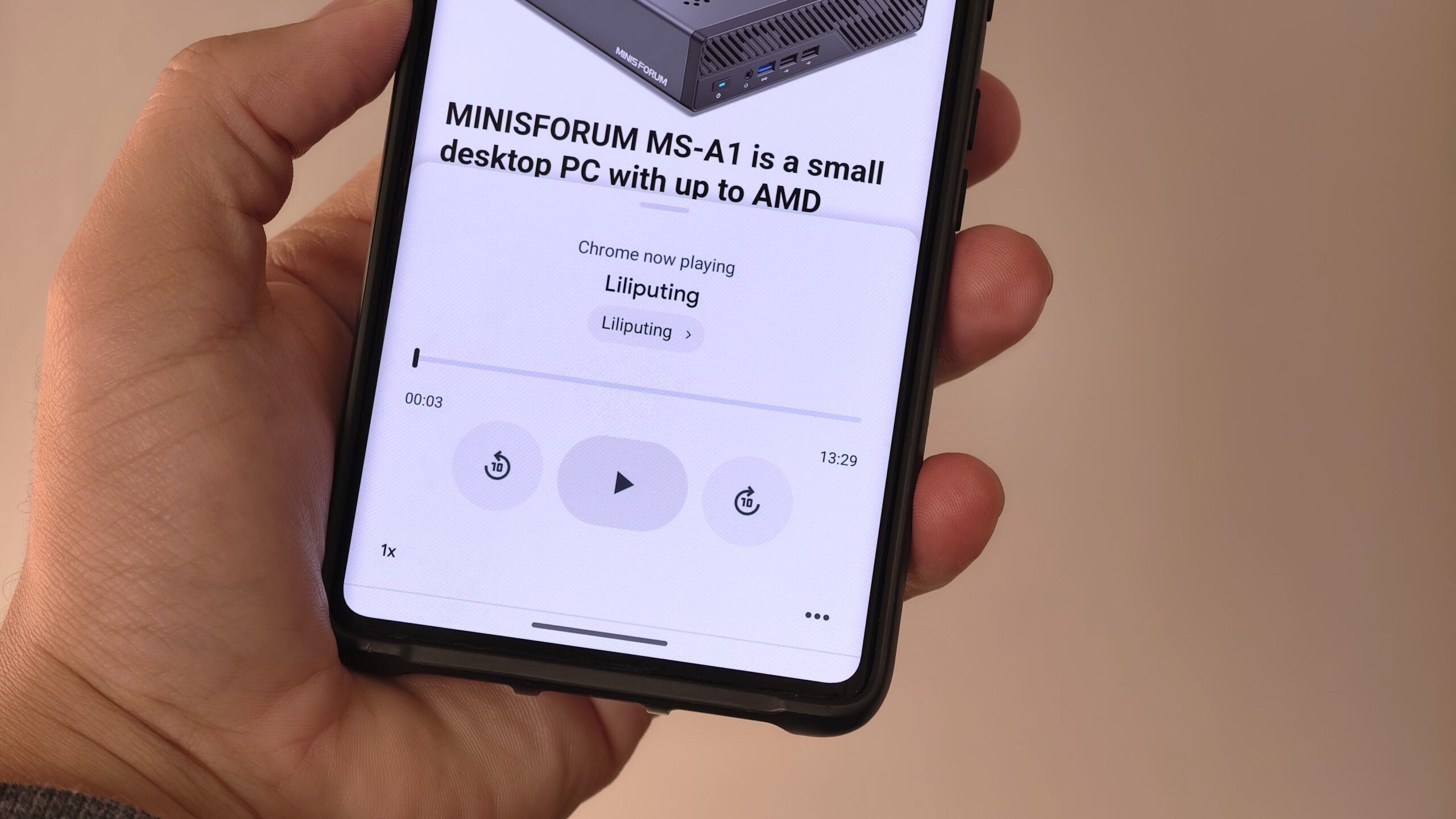 How to Listen to Articles from Chrome on Android