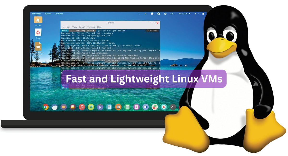 Fast and Lightweight Linux VMs
