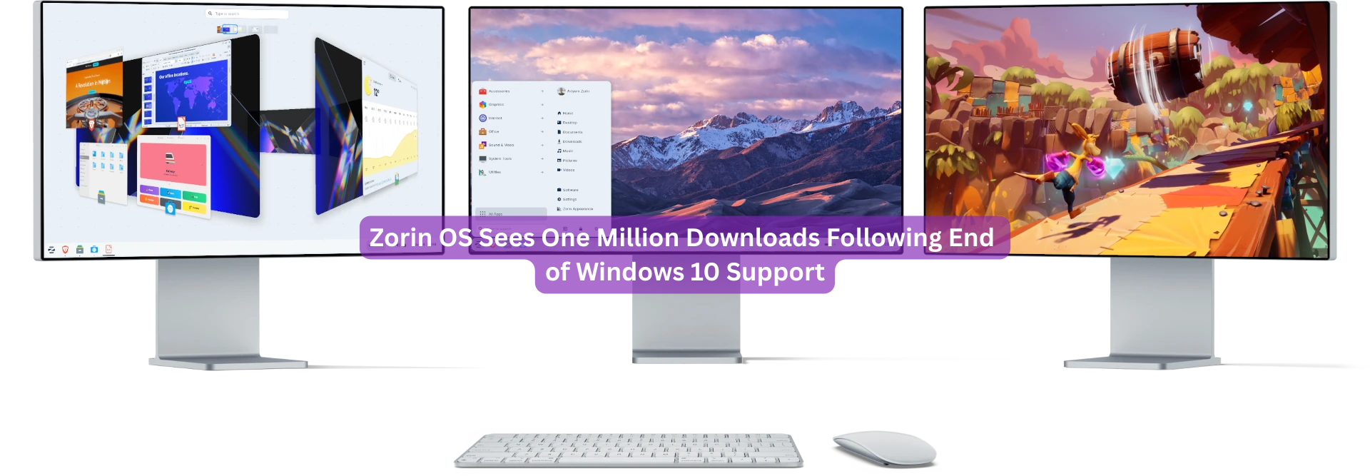 Zorin OS Sees One Million Downloads Following End of Windows 10 Support