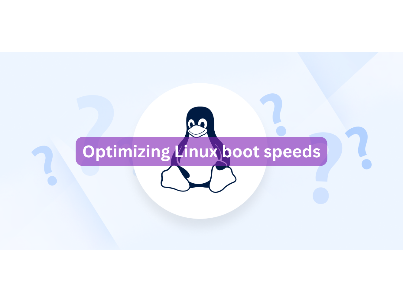 Optimizing Linux boot speeds