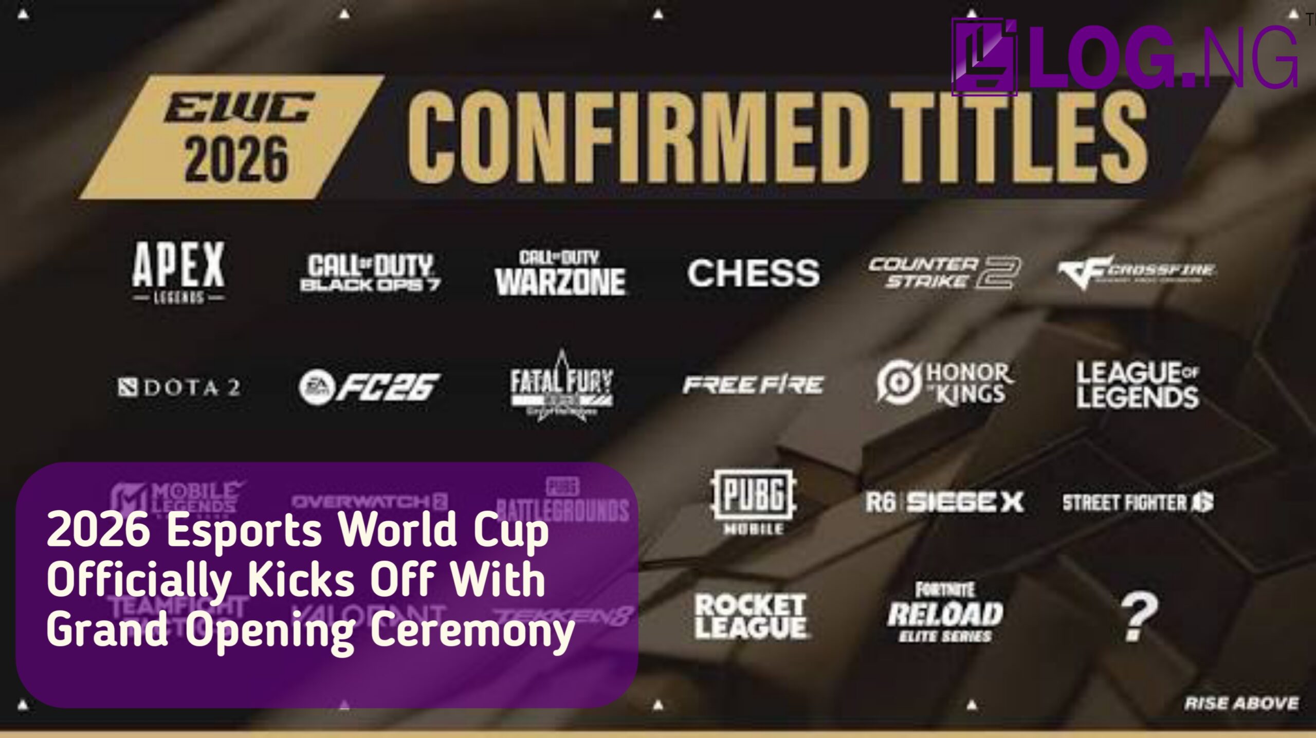 Esports World Cup 2026 Officially Kicks Off With Grand Opening Ceremony