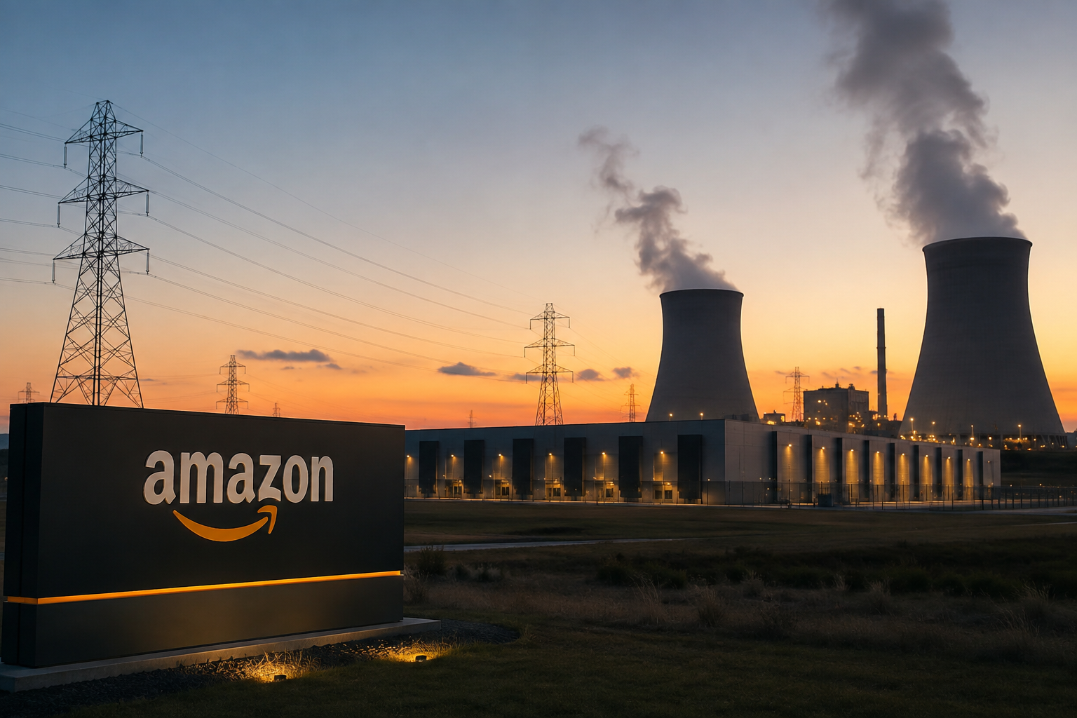 Amazon Is Building a 7.65-Gigawatt Power Plant to Feed Its AI Data Centers
