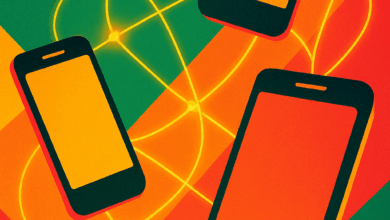 Budget smartphones Nigeria 2025 abstract illustration smartphone